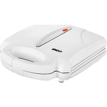 Unold 48360 Vaffeljern, Hvid/Rustfrit Stål, 1,4 kW