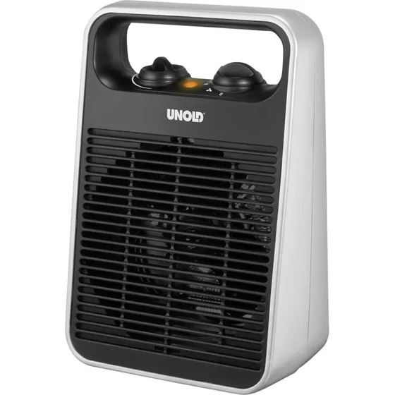 Unold 86106 Termoventilator 2000W Sort/Sølv