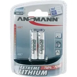 ANSMANN Extreme Lithium Micro AAA 2 x