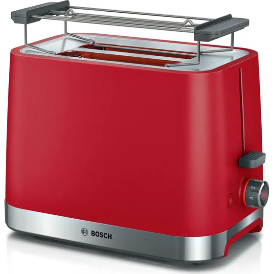 Bosch TAT4M224 Brødrister 2 skiver Rød/Rustfrit Stål