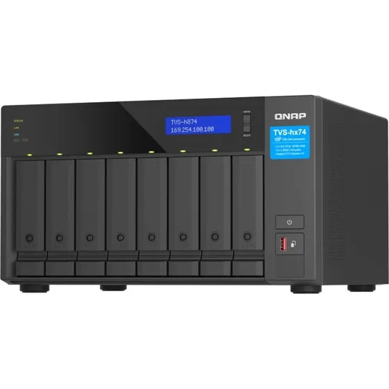 QNAP TVS-H874 8-bay NAS-server med i9 og 64 GB RAM