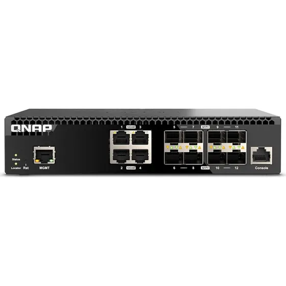 QNAP QSW-M3212R-8S4T 12-port 10GbE Switch