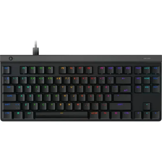 Logitech G515 TKL Tactile - Mekanisk Gaming Tastatur - Sort - Nordisk