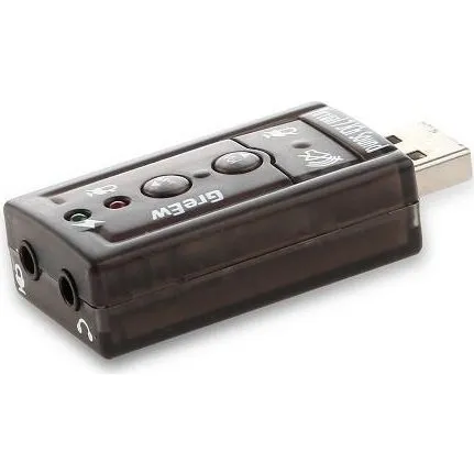 SAVIO AK-01 USB 7.1 Lydkort, Sort