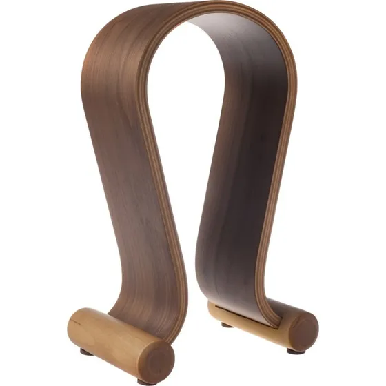 Maclean MC-815W Hovedtelefonholder i Træ, Brun