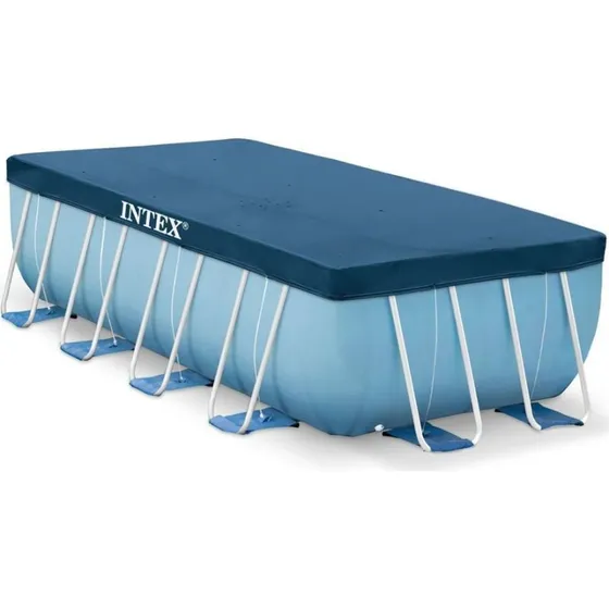 Intex Pool Cover 400x200 cm med drænhuller