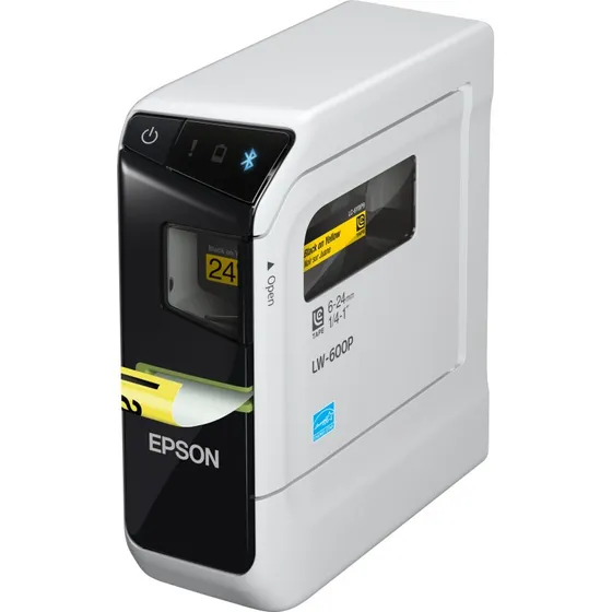 Epson LabelWorks LW-600P Termisk Overførsel, Sort, 2,4 cm Rulle