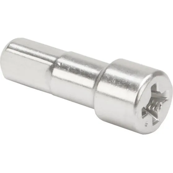 Shimano Nippel til WH‑RS10/RS80 (17 mm) – Sølv