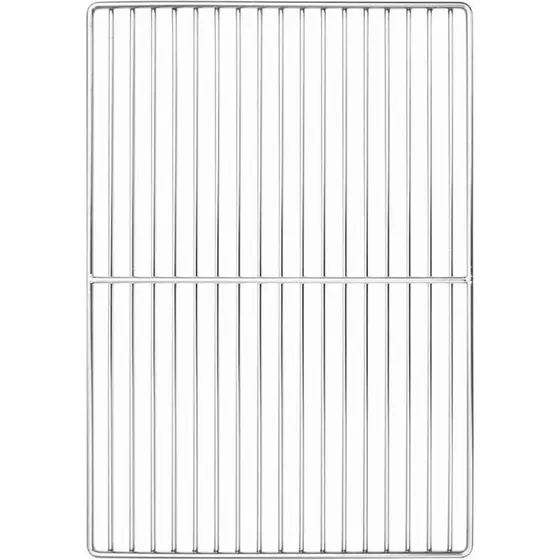 vidaXL Grillrist Sølv 47 x 32,5 cm Rustfrit Stål