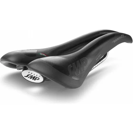 Selle SMP Well Gel Sadel 144 mm - Sort