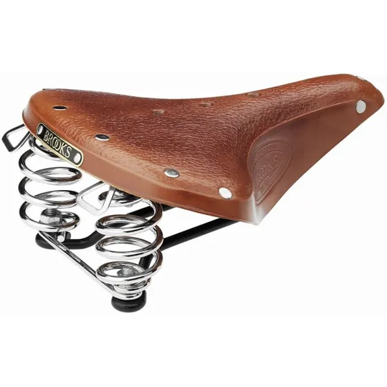 Brooks B67S Honey Brown lædersadel (dame)