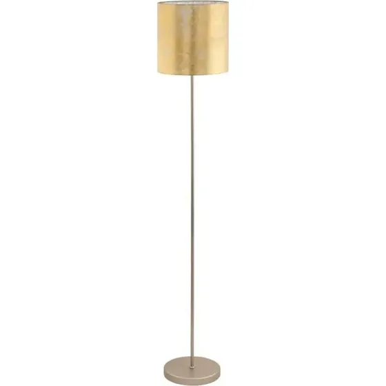 EGLO Viserbella Gulv H 1585 Champagne/Guld - Gulvlampe