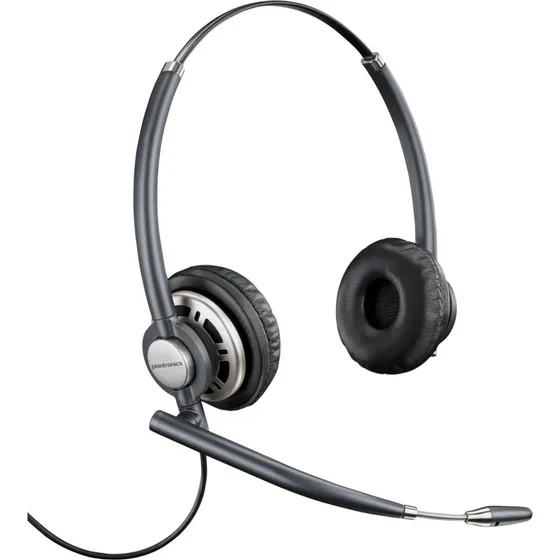 HP Poly EncorePro HW720 Kablede Høretelefoner, Sort