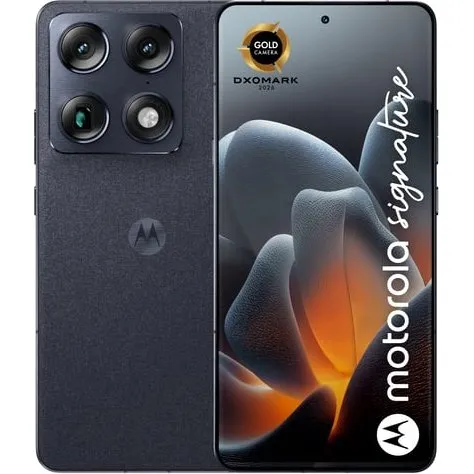 Motorola Signature 6.78" 512GB 16GB Mørkeblå