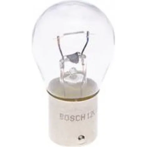 BOSCH P21W Glødepære BA15s 1 987 302 201, 21V, til VW, Mercedes-Benz, Opel