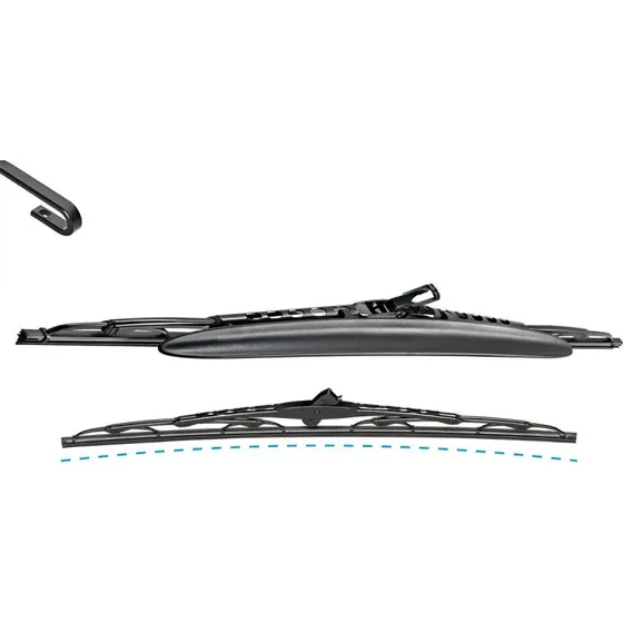 SWF Viskerblad 116309, 525/475 mm, til VW, Audi, Skoda, Seat