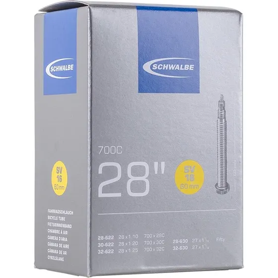 Schwalbe Cykelslange 700x28/32C SV16 – 60 mm racerventil