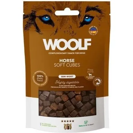 Woolf Soft Cubes Hest 100 g
