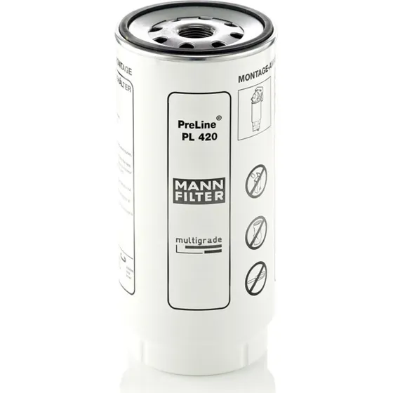 MANN-FILTER Brændstoffilter PL 420 x 11170206260000
