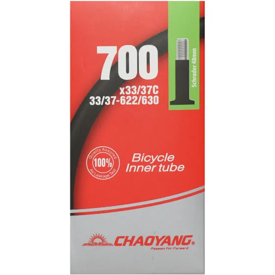 Chaoyang slange 700×25-32C autoventil 48 mm