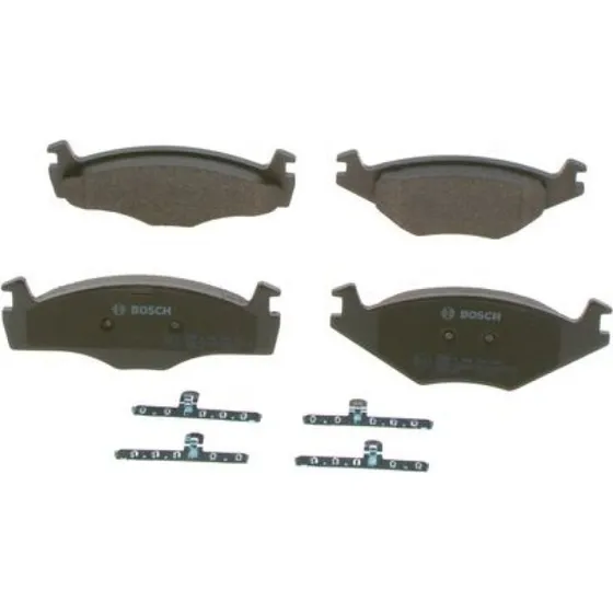 BOSCH Bremseklodser 0 986 494 057, Akselsæt, Low-Metallic