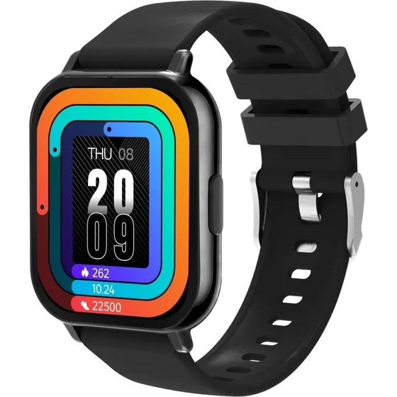 Denver SWC-176B Smartwatch, 1,81" TFT, Bluetooth 5.3, IP65, Svart
