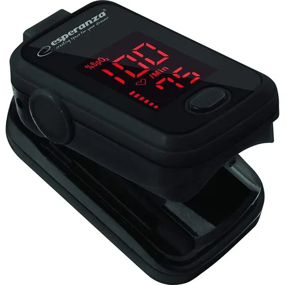 Esperanza ECO001 Digital Pulsoximeter, Sort
