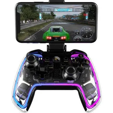 Havit G158BT Pro Trådløs Gamepad - Gennemsigtig