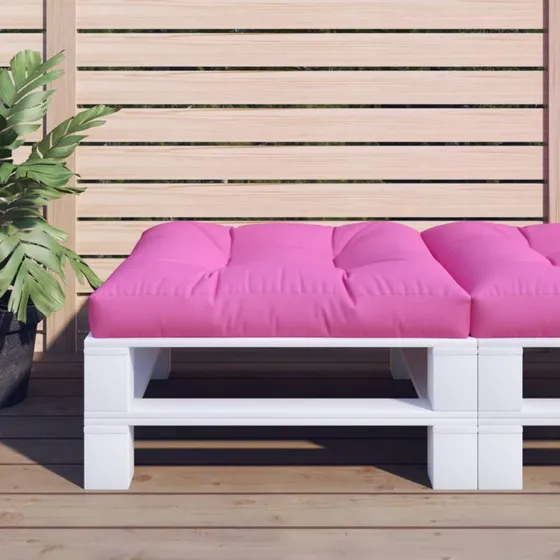 vidaxL pallehynde 80x80x12 cm pink