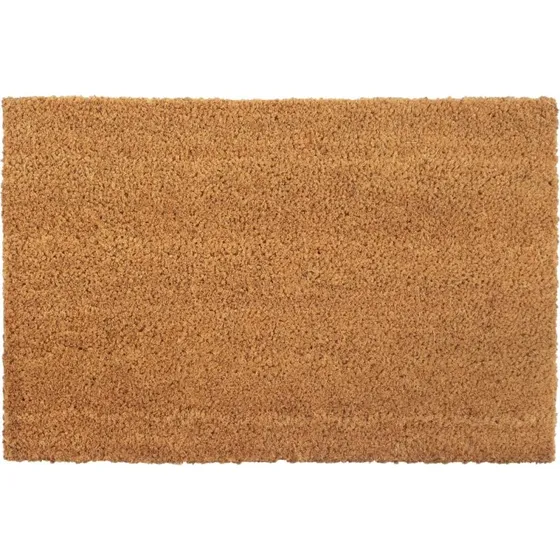 vidaXL dørmåtte 50x80 cm tuftet coir naturfarvet