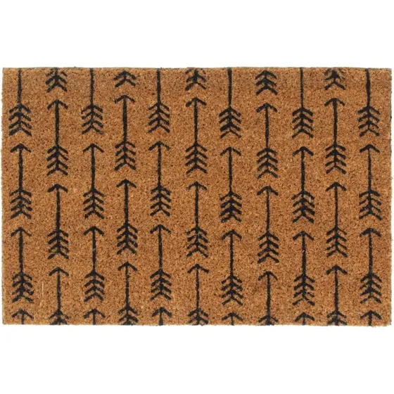vidaXL dørmåtte 40x60 cm coir naturfarvet