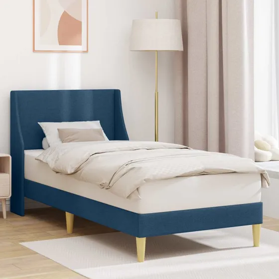 vidaXL Sengestel med Hovedgærde og Forbindelsesplade – 90 x 190 cm