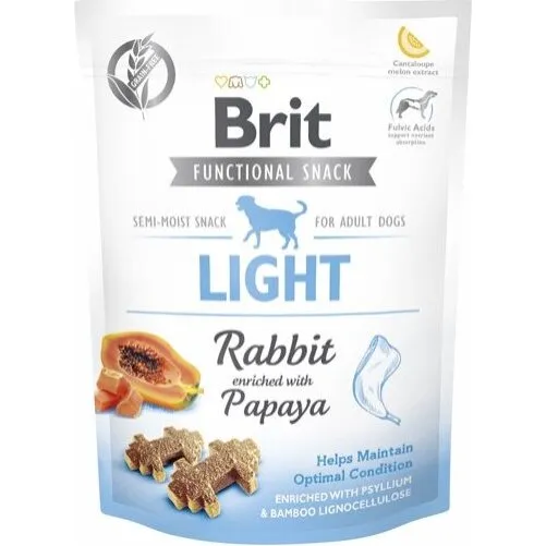 Brit Functional Snack Light Rabbit & Papaya 150 g