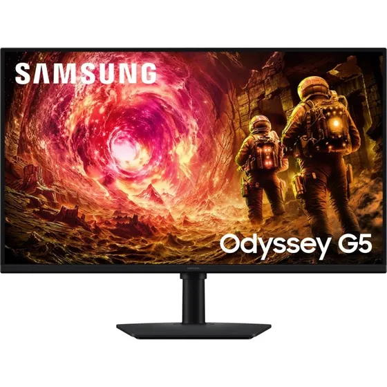 Samsung Odyssey G5 32" QHD 180 Hz Fast IPS gaming-skærm, sort