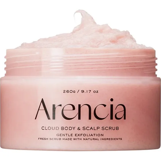 Arencia Cloud Body & Scalp Scrub 260 g - Lavender & Pear