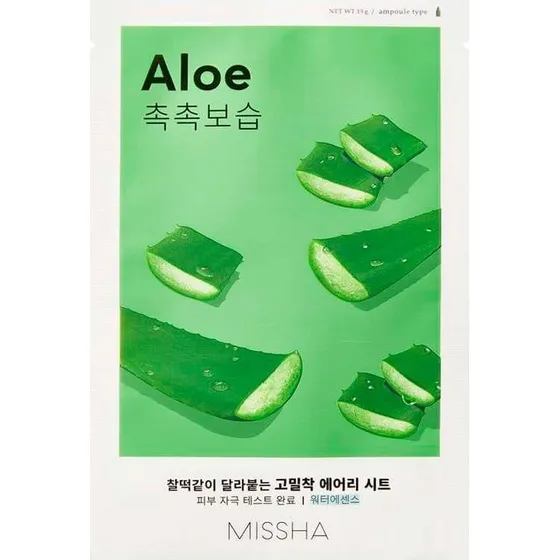 Missha Airy Fit Sheet Mask Aloe, 1 stk