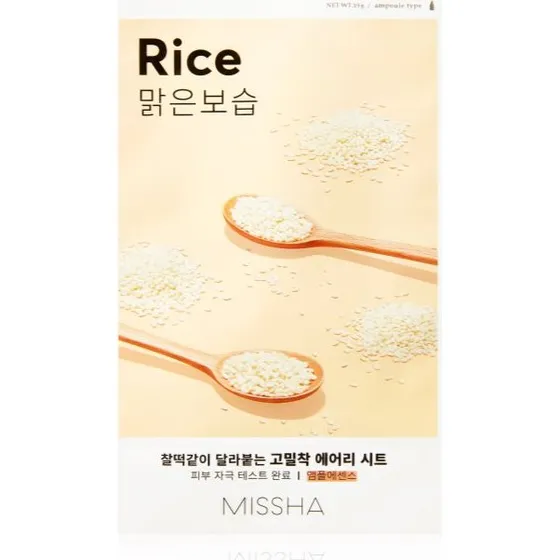 Missha Airy Fit Rice Sheet Mask 19g