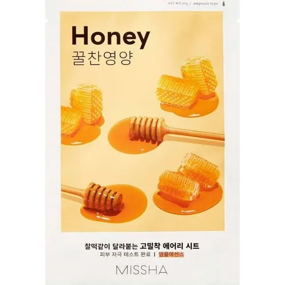 Missha Airy Fit Sheet Mask Honey - 1 stk