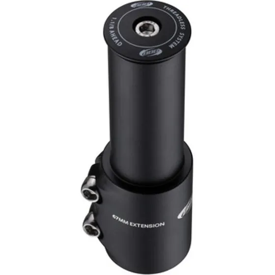 BBB TubeExtend BHP-22 styrstammeforlænger 1 1/8 (28,6 mm) – matsort