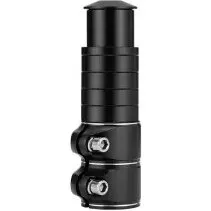 INF Forlængercykelstyr Sort – justerbar til 28,6 mm