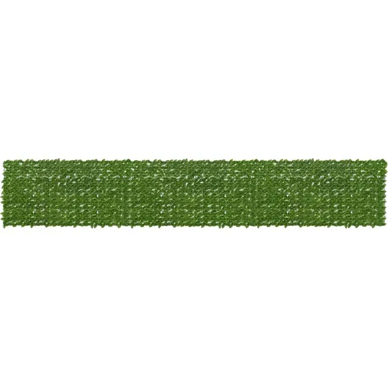 vidaXL Altanscreen Grøn/Gul 600 x 100 cm