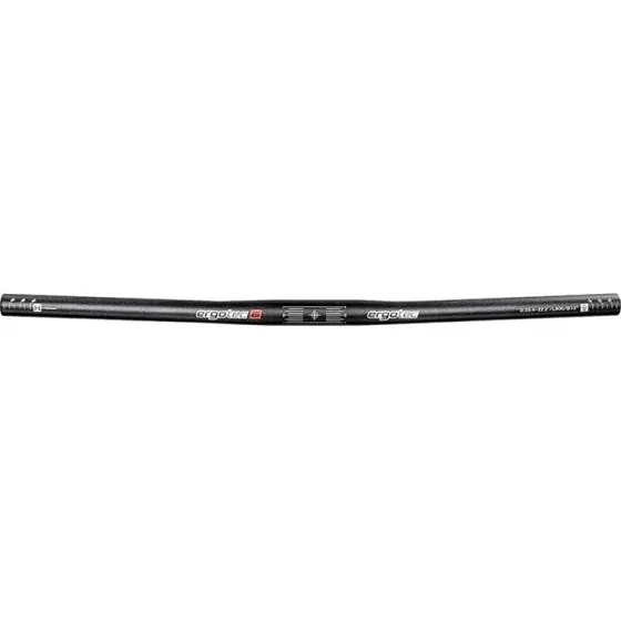 Ergotec Styr Flatbar Ø25,4mm 600mm Sort