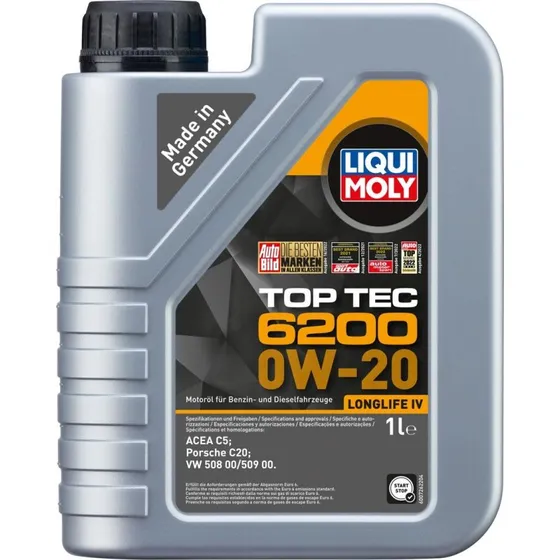 LIQUI MOLY TOP TEC 6200 0W-20 1L