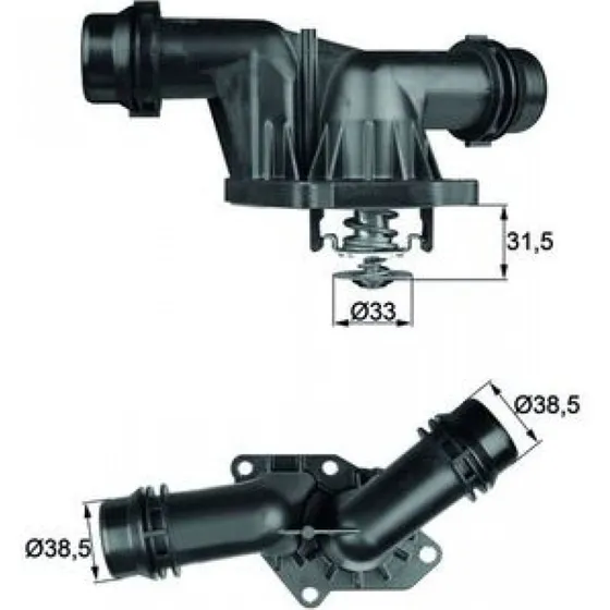 MAHLE Termostat TI 25 85, 85°C, til BMW 3, 5-serie