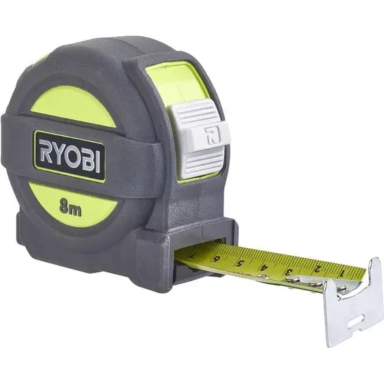 Ryobi Målebånd 8 m x 25 mm RTM8M