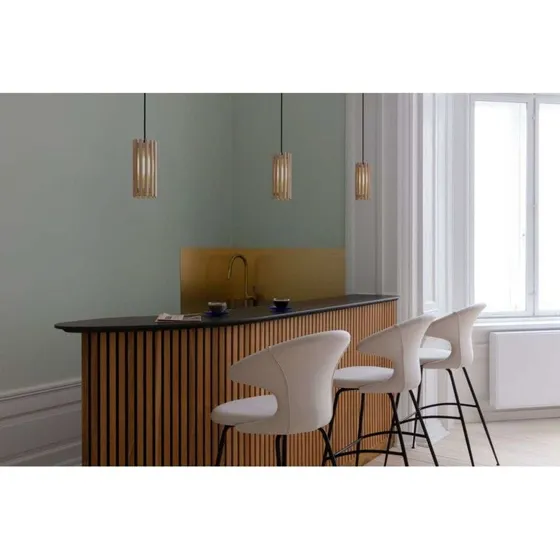 Umage Komorebi Skærm Mini Dark Oak - Trælameller & Tekstil