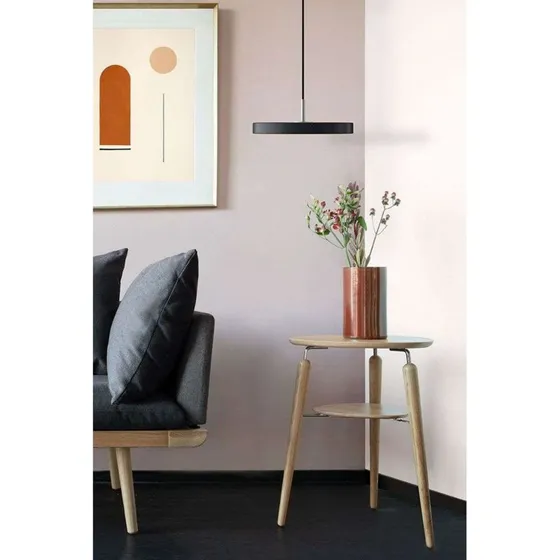 Umage Asteria Mini Pendel Saffron Yellow/Steel