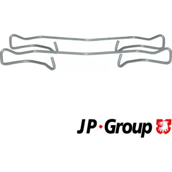 JP GROUP 1163651210 Skivebremsebelægning, Tilbehørssæt
