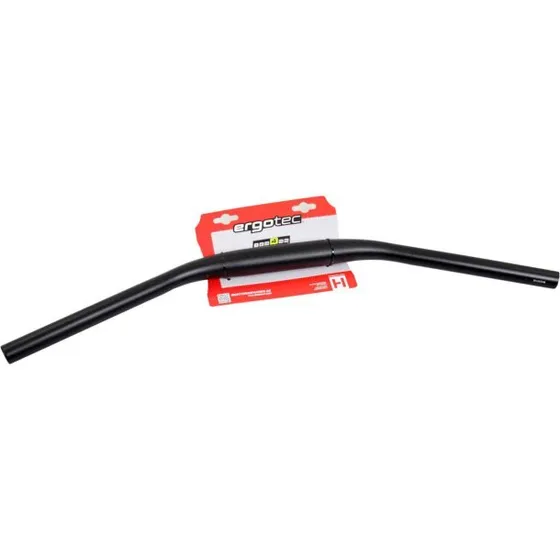 Ergotec Moon styr 31,8 mm 605 mm aluminium - sort