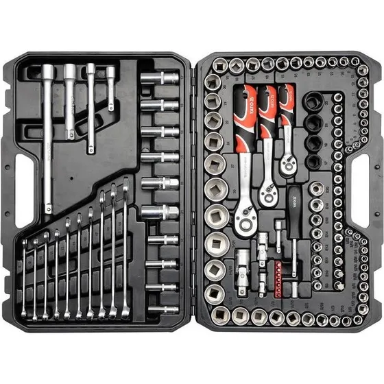 Yato YT-38801 Værktøjssæt 120 dele (Torx og Hex)